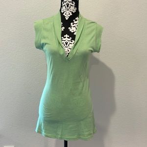 Velvet by Graham & Spencer Light green tank